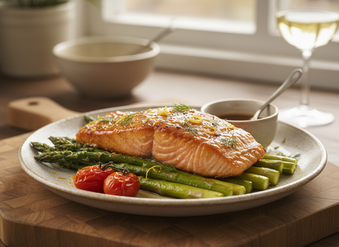 Molton Glazed Salmon